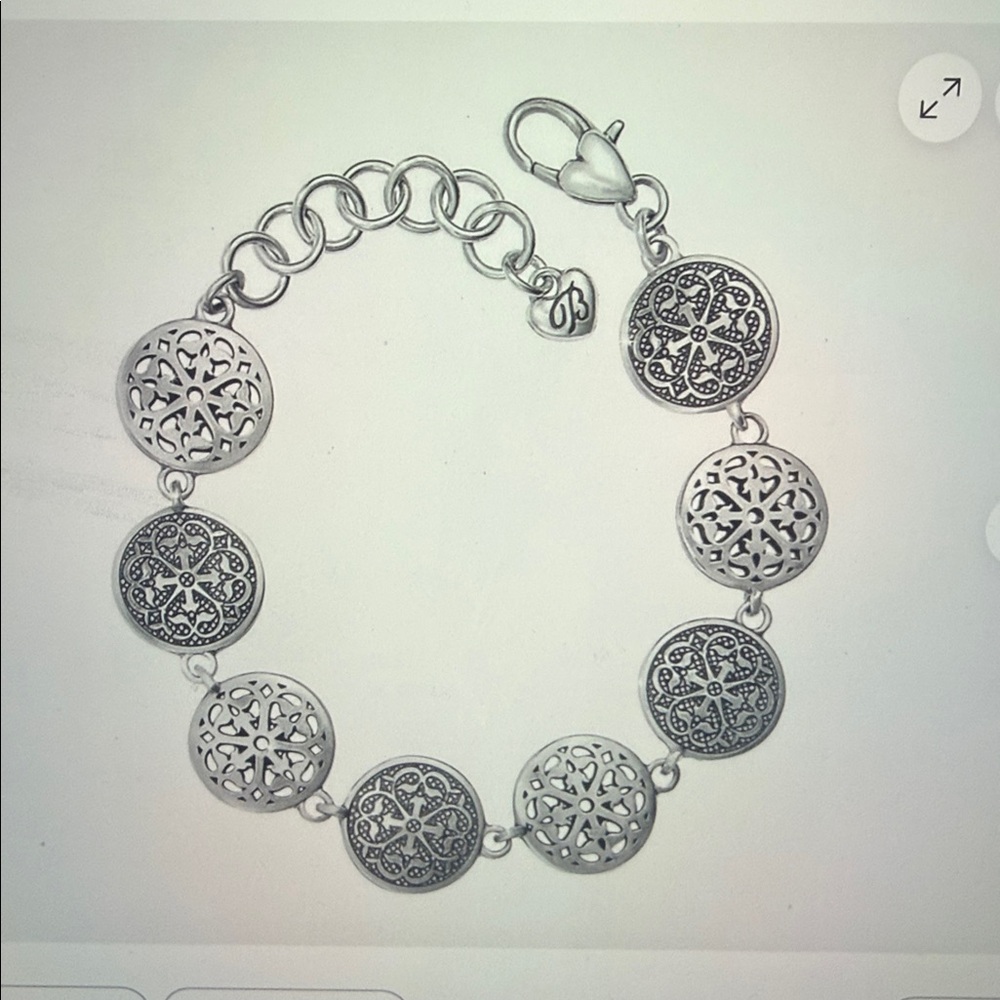 💗🆕 Brighton Ferrara Medallion Link Bracelet NWT